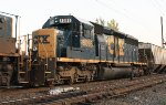 CSX SD40-2 #8098 on Q438-11